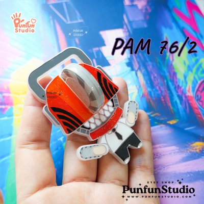PAM 76/2 Chainsaw Devil Mold / Painting Anime Mold / Silicone Mold