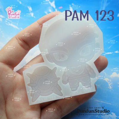 PAM 123 Dragon Fighter / Anime Mold / Silicone Mold
