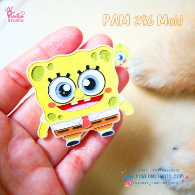 Spongeboy Silicone Mold