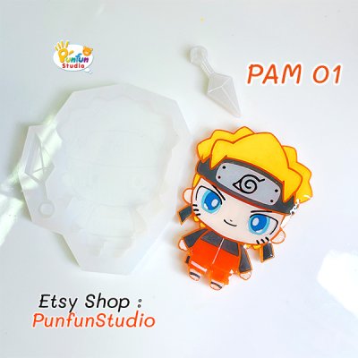 Uzumaki Naruto Silicone Molds