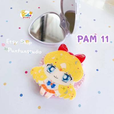 PAM 07 - 11 Inner Senshi Mold / Sailor / Set 5 Pieces / Painting Anime Mold / Silicone Mold