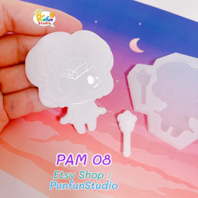 Sailor Mercury Silicone mold