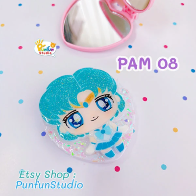 PAM 07 - 11 Inner Senshi Mold / Sailor / Set 5 Pieces / Painting Anime Mold / Silicone Mold