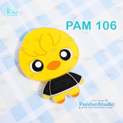 PAM 101-108 SK Animal Mold Set / K-POP / 8 Molds + GM05 / Painting Anime Mold / Silicone Mold