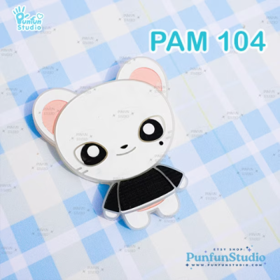 PAM 101-108 SK Animal Mold Set / K-POP / 8 Molds + GM05 / Painting Anime Mold / Silicone Mold
