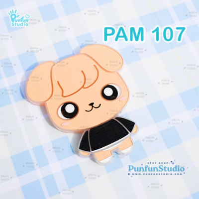 PAM 101-108 SK Animal Mold Set / K-POP / 8 Molds + GM05 / Painting Anime Mold / Silicone Mold