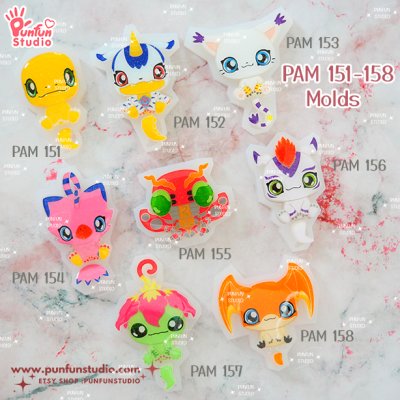 PAM 151-158 Digimold Set