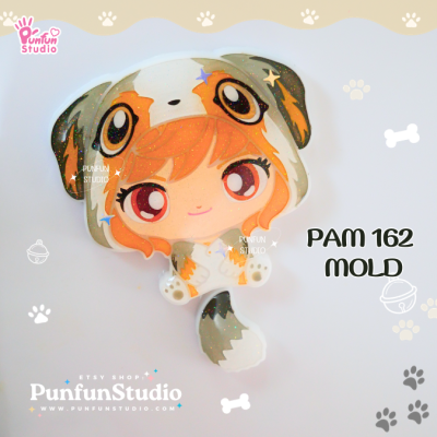 PAM 161-166 Narak Mold Set / Narak Cosplay / Pet Cosplay / Mascot / Pet Custume / Silicone Mold