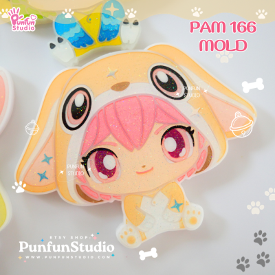 PAM 161-166 Narak Mold Set / Narak Cosplay / Pet Cosplay / Mascot / Pet Custume / Silicone Mold