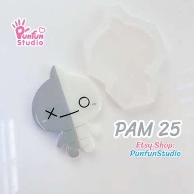 PAM 18 - 25 BT Animal Mold Set / K-POP / Painting Anime Mold / Silicone Mold