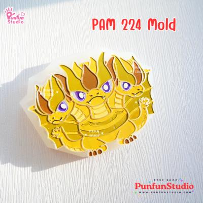 PAM 221-228 Godzilla x Kong Mold Set / 8 Molds + Free 2 Molds / Monsterverse / Painting Anime Mold / Silicone Mold