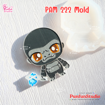 PAM 221-228 Godzilla x Kong Mold Set / 8 Molds + Free 2 Molds / Monsterverse / Painting Anime Mold / Silicone Mold