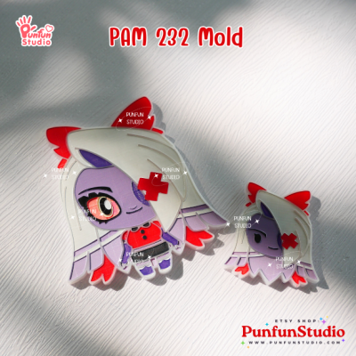 PAM 231 - 238 Demon Hotel Mold Set / Hazbin / Free Special Mold PAM 239 / Painting Anime Mold / Silicone Mold