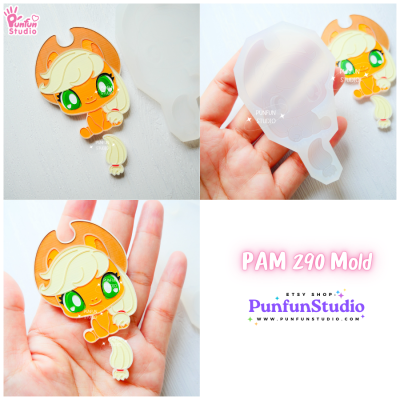 Pony PAM 285, 286, 287, 288, 289, 290 / Painting Anime Mold / Painted Resin / Silicone Mold