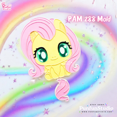 Pony PAM 285, 286, 287, 288, 289, 290 / Painting Anime Mold / Painted Resin / Silicone Mold