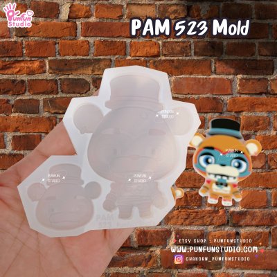 PAM 291-294, 513, 517, 523 / Five Night / Painting Anime Mold / Silicone Mold