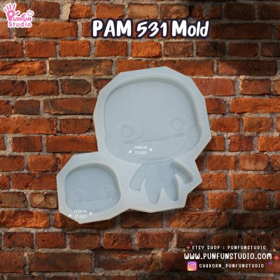 PAM 291-294, 513 / Five Night / Painting Anime Mold / Silicone Mold