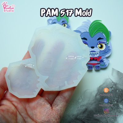PAM 291-294, 513, 517 / Five Night / Painting Anime Mold / Silicone Mold