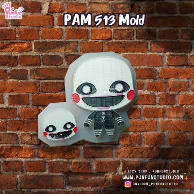 PAM 291-294, 513 / Five Night / Painting Anime Mold / Silicone Mold