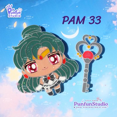 PAM 30 - 34 Outer Senshi & Tuxedo Mold  / Sailor / Set 5 Pieces / Painting Anime Mold / Silicone Mold