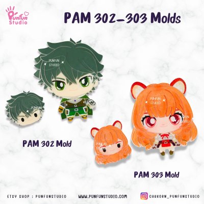 PAM 302, 303 Shield Warrior Mold