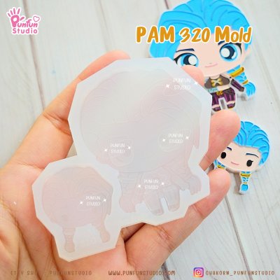 PAM 319, 320 V & J Arcane Mold / League of Legend Mold / Painting Anime Mold / Silicone Mold