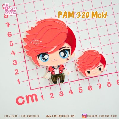 PAM 319, 320 V & J Arcane Mold / League of Legend Mold / Painting Anime Mold / Silicone Mold