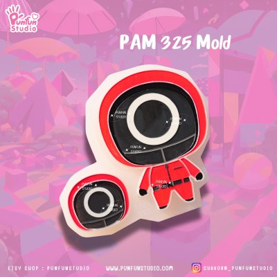 PAM 321, 322, 323, 324, 325 Squid Game Mold / Painting Anime Mold / Silicone Mold