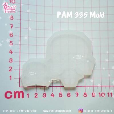 Lady B Mold PAM 335, 336 / Painting Anime Mold / Silicone Mold