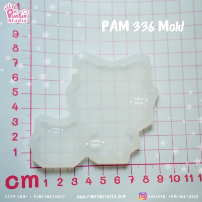 Lady B Mold PAM 335, 336 / Painting Anime Mold / Silicone Mold