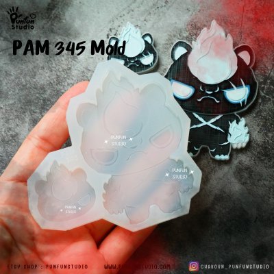 Solo Hunter Mold PAM 340, 341, 342, 343, 344, 345 Mold / Silicone Mold / Epoxy Resin / Painting Anime Mold