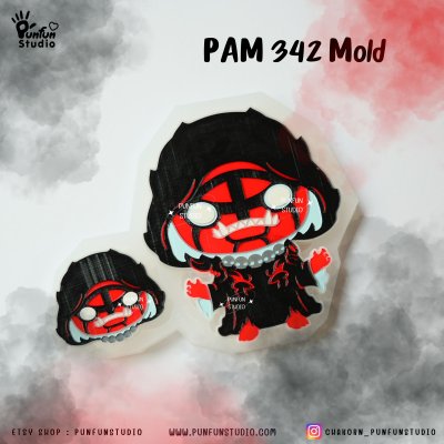 Solo Hunter Mold PAM 340, 341, 342, 343, 344, 345 Mold / Silicone Mold / Epoxy Resin / Painting Anime Mold