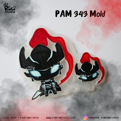 Solo Hunter Mold PAM 340, 341, 342, 343, 344, 345 Mold / Silicone Mold / Epoxy Resin / Painting Anime Mold