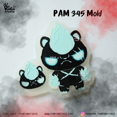 Solo Hunter Mold PAM 340, 341, 342, 343, 344, 345 Mold / Silicone Mold / Epoxy Resin / Painting Anime Mold