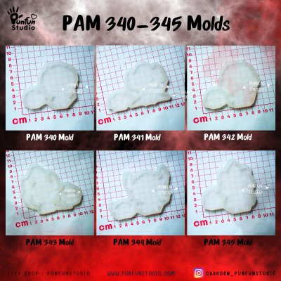 Solo Hunter Mold PAM 340, 341, 342, 343, 344, 345 Mold / Silicone Mold / Epoxy Resin / Painting Anime Mold