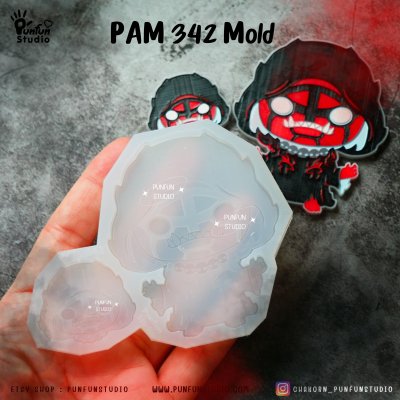 Solo Hunter Mold PAM 340, 341, 342, 343, 344, 345 Mold / Silicone Mold / Epoxy Resin / Painting Anime Mold