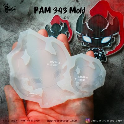 Solo Hunter Mold PAM 340, 341, 342, 343, 344, 345 Mold / Silicone Mold / Epoxy Resin / Painting Anime Mold