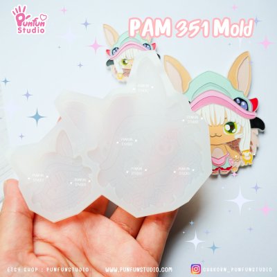 Made in Abyss Mold PAM 351, 352 / Painting Anime Mold / Silicone Mold