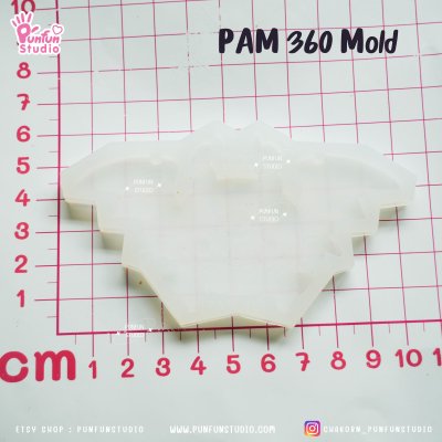 Digimold PAM 360, 361, 362, 363 / Painting Anime Mold / Silicone Mold