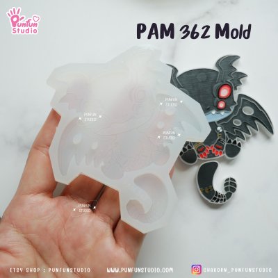 Digimold PAM 360, 361, 362, 363 / Painting Anime Mold / Silicone Mold