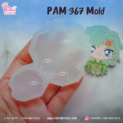 Final Fantasy IV Mold / PAM 358, 364, 365, 366, 367, 368, 369 / FF4 / Painting Anime Mold / Silicone Mold