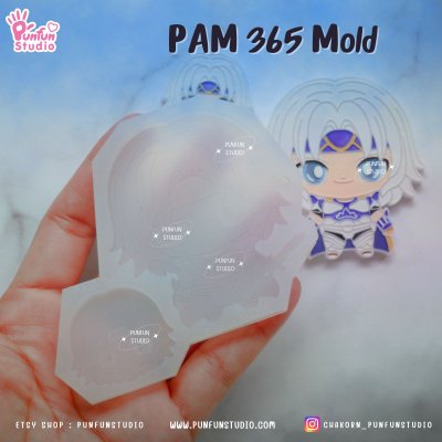 Final Fantasy IV Mold / PAM 358, 364, 365, 366, 367, 368, 369 / FF4 / Painting Anime Mold / Silicone Mold