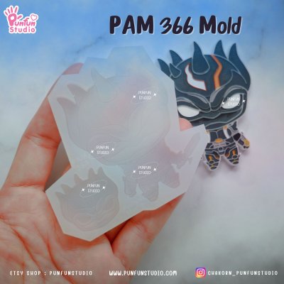 Final Fantasy IV Mold / PAM 358, 364, 365, 366, 367, 368, 369 / FF4 / Painting Anime Mold / Silicone Mold