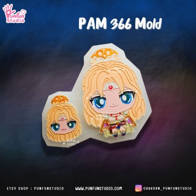 Final Fantasy IV Mold / PAM 358, 364, 365, 366, 367, 368, 369 / FF4 / Painting Anime Mold / Silicone Mold