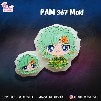 Final Fantasy IV Mold / PAM 358, 364, 365, 366, 367, 368, 369 / FF4 / Painting Anime Mold / Silicone Mold