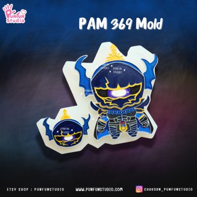 Final Fantasy IV Mold / PAM 358, 364, 365, 366, 367, 368, 369 / FF4 / Painting Anime Mold / Silicone Mold