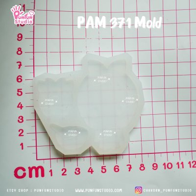 Apothecary Mold PAM 371, 372 / Painting Anime Mold / Silicone Mold