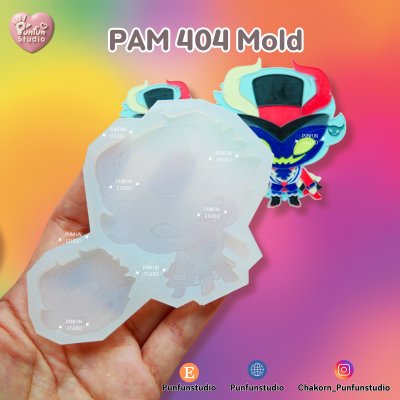 PAM 239, 359, 402-406 Demon Hotel Mold Set / Hazbin  / Seven Deadly Sins / Painting Anime Mold / Silicone Mold