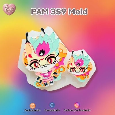PAM 239, 359, 402-406 Demon Hotel Mold Set / Hazbin  / Seven Deadly Sins / Painting Anime Mold / Silicone Mold