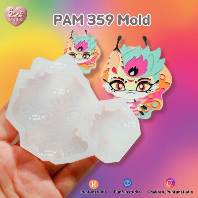 PAM 239, 359, 402-406 Demon Hotel Mold Set / Hazbin  / Seven Deadly Sins / Painting Anime Mold / Silicone Mold